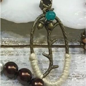 Acorn Twig Necklace